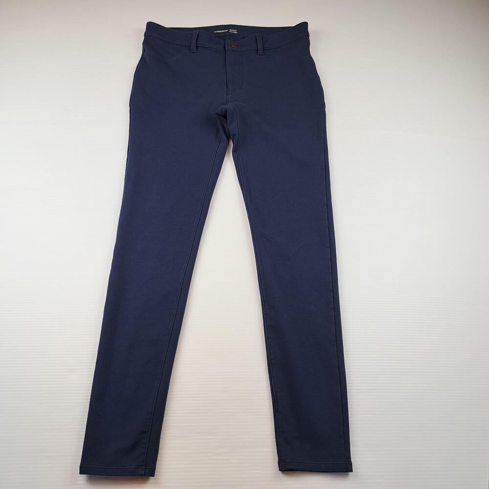 Toad&Co Pants Womens Medium Blue Knit Skinny Jegging Stretch Leggings